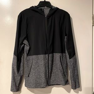 Lululemon Mens Lightweight Jacket Black/Gray